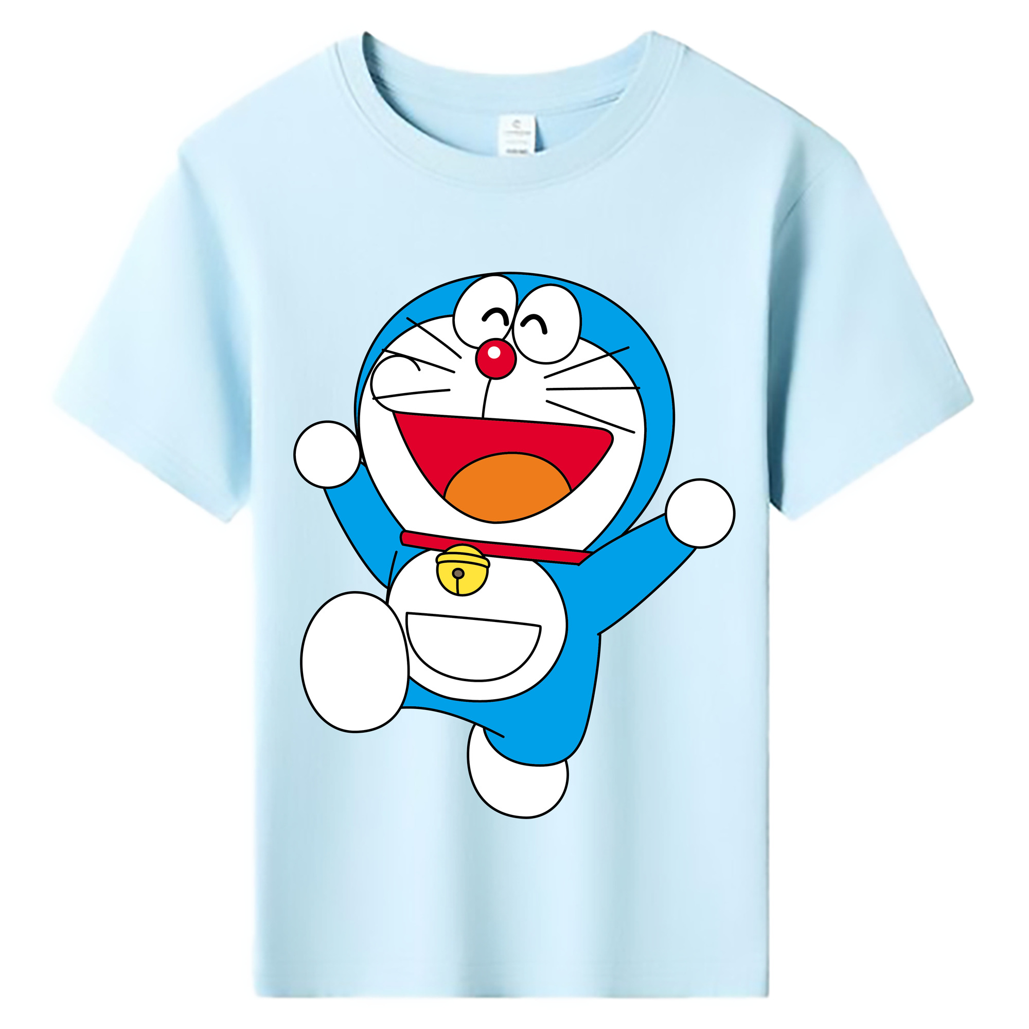 （画像用） ドラえもん Doraemon 綿100％キッズTシャツ（フロントプリント）
